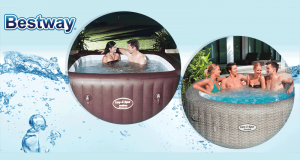 2 spas gonflables Bestway Lay-Z-Spa Maldives