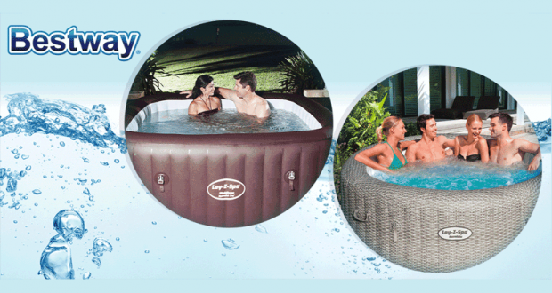 2 spas gonflables Bestway Lay-Z-Spa Maldives