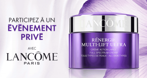 20 invitations pour une soirée beauté Lancôme