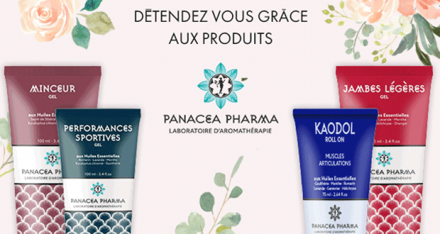 37 packs bien-être Panacea Pharma offerts