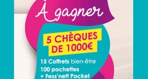 5 chèques de 1000 euros