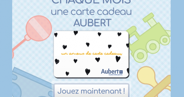 Chèque cadeau Aubert de 350 euros