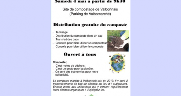 Distribution Gratuite de Compost - Valbonnais
