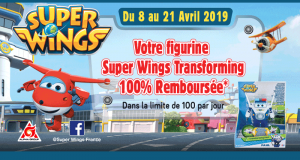 Figurine Super Wings Transforming 100% Remboursé