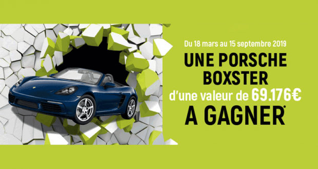 Gagnez une Porsche Boxster d’une valeur de 69 000€