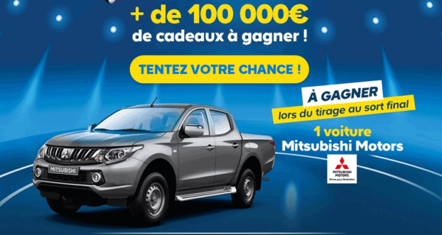 Gagnez une voiture Mitsubishi L200 Double Cabine