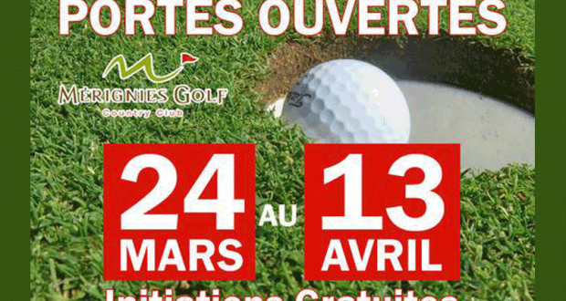 Initiation gratuite au golf de Mérignies