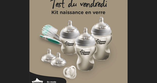 Kit Naissance en Verre Tommee Tippee