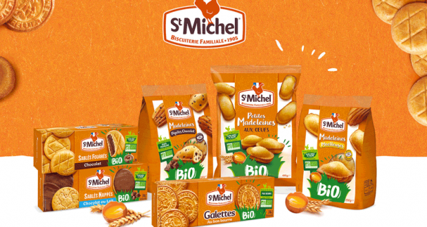 Testez la Nouvelle gamme Bio des biscuits St Michel