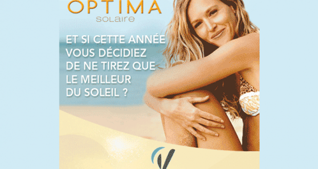 Testez les capsules Bronzage et Teint Soleil Optima Solaire Vitarmonyl