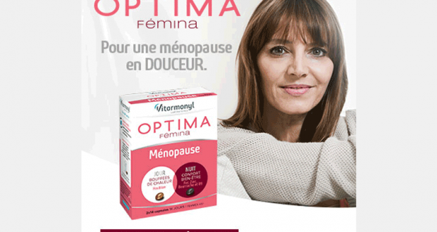Testez les capsules Optima Fémina Ménopause de Vitarmonyl