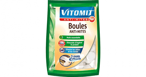 Vitomit Produit anti-mite 100 % remboursé