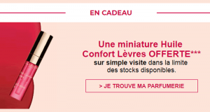 Échantillons Gratuits Huile Confort Lèvres Clarins