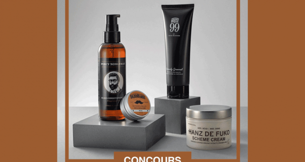 1 x 3 huiles à barbe avec 1 produit coiffant Hanz de Fuko