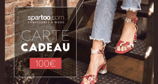 10 bons d'achat Spartoo de 100 euros offerts