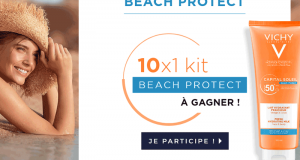 10 kits de 2 produits Vichy Beach Protect offerts