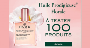 100 Huiles Prodigieuse Florale de NUXE offertes