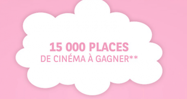15 000 places de cinéma offertes