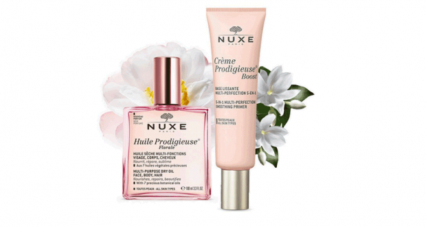 2 x 2 produits Nuxe Huile Prodigieuse et Crème Prodigieuse