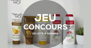 20 lots de 5 produits Naturé Moi offerts