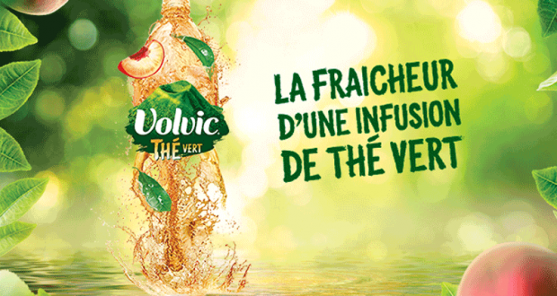 2000 bouteilles de Volvic Thé Vert offertes