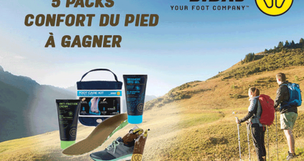 5 packs Sidas Confort du Pied offerts