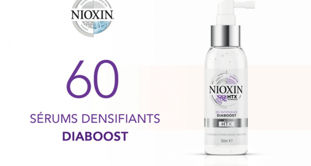 60 Sérums Densifiants Diaboost de Nioxin à tester