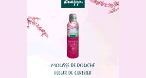 7 mousses de Douche Fleur de Cerisier offertes