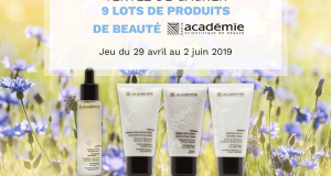 9 lots de 4 produits de beauté Académie Scientifique de Beauté