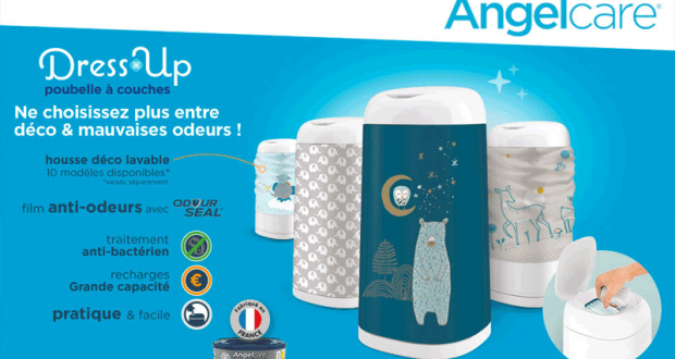 Baby Test : Poubelle pour couches Dress Up ANGELCARE