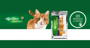 Croquettes pour chat stérilisé Équilibre & Instinct