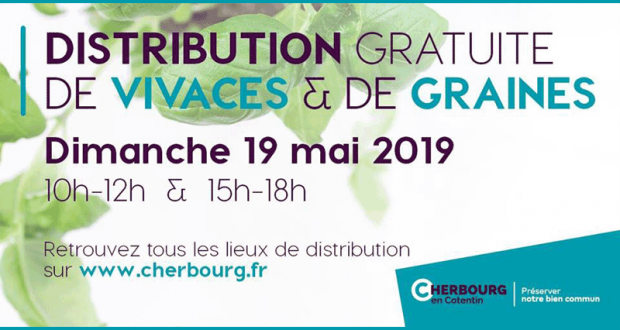 Distribution gratuite de 8000 vivaces aromatiques et sachets de graines