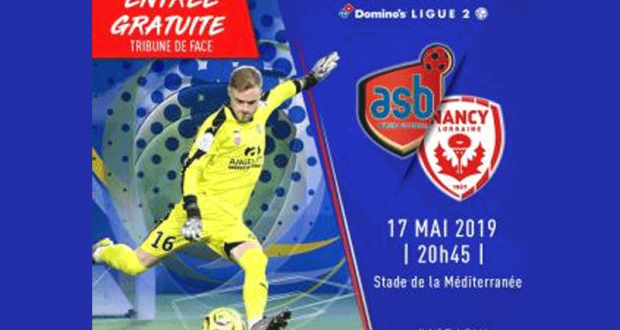Entrée gratuite pour le Match de Ligue 2 Béziers - Nancy