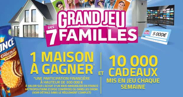 Gagnez une maison et 10 000 cadeaux chaque semaine