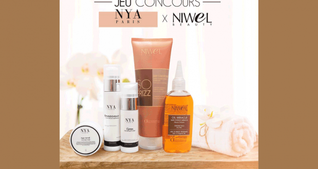 Lots comprenant 2 produits Niwel et 2 produits NyaParis