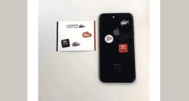 Stickers pour téléphone offerts chez Marionnaud