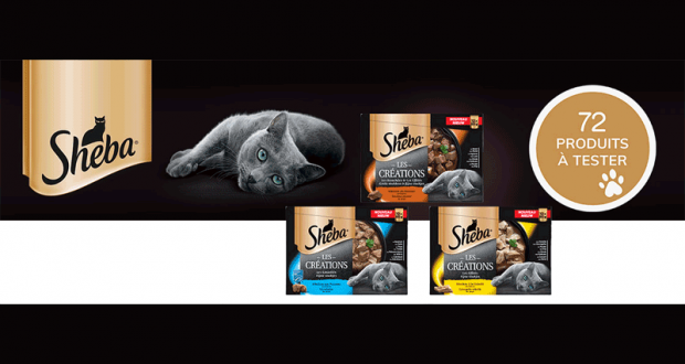 Test produit Sheba Les Créations pour chats