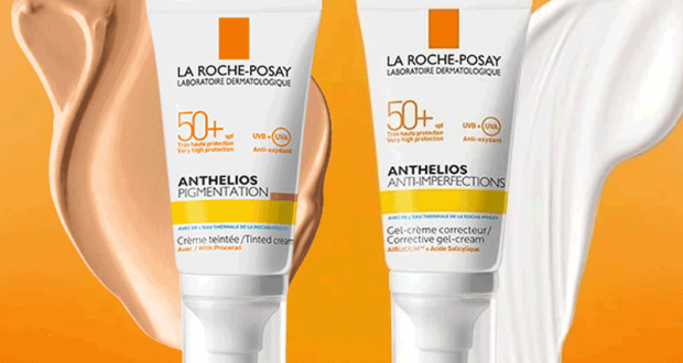 Testez Anthelios Pigmentation SPF50+ ou Anti-imperfections SP50+