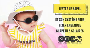 Testez le chapeau anti-UV de KI ET LA