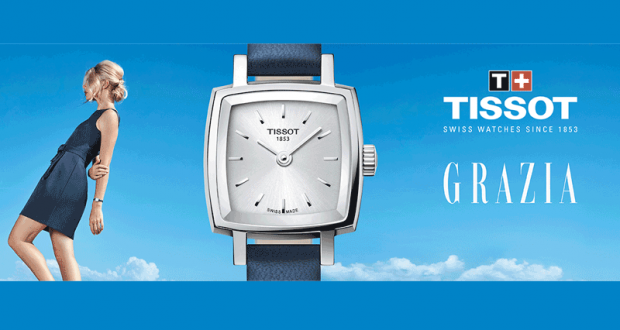 Une montre Lovely Square de Tissot