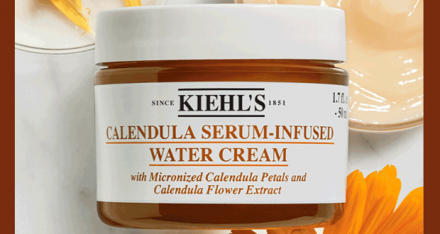 Échantillons gratuits du soin Calendula Water Cream de Kiehl’s