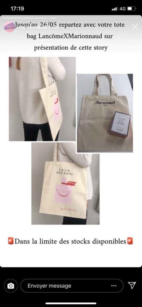 tote bag gratuit