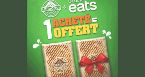 1 tacos acheté = 1 tacos offert chez O’Tacos