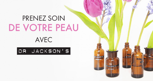 10 lots de produits de soin Dr Jackson’s offerts