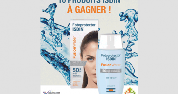 10 soins Fotoprotector Fusion Water offerts