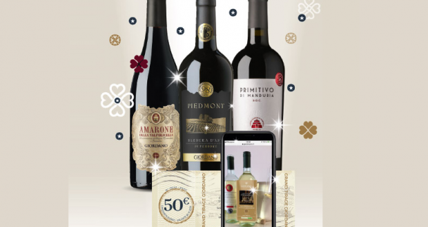 100 coffrets de 3 vins Giordano offerts