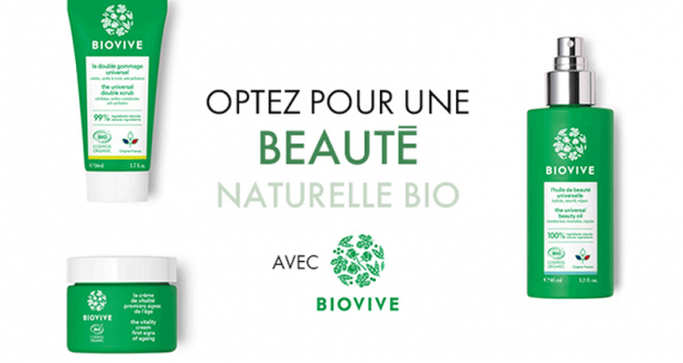 16 lots de produits Biovive offerts