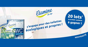 20 lots de produits sanitaires Etamine offerts