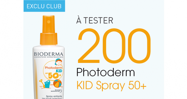 200 Photoderm KID Spray SFP 50+ BIODERMA à tester