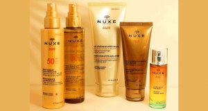 3 routines de 5 produits solaires Nuxe Sun offertes